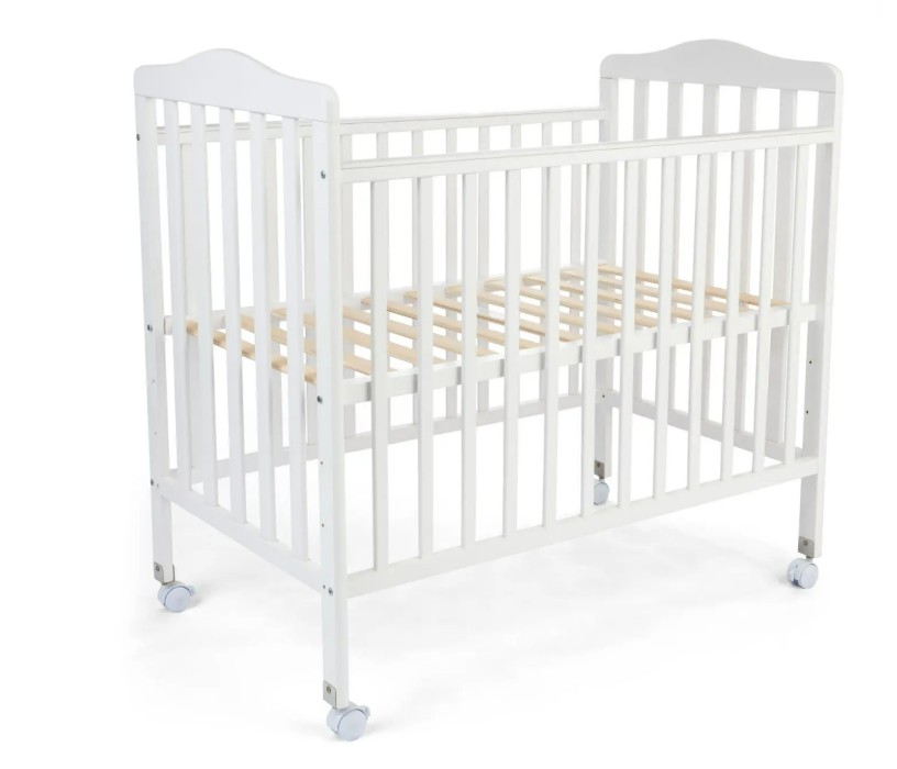 מיטת תינוק באורך מטר Nana - לבן בישלוב טבעי White/Neutral- נונה מיטת תינוק באורך מטר Nana - לבן בישלוב טבעי White/Neutral- נונה